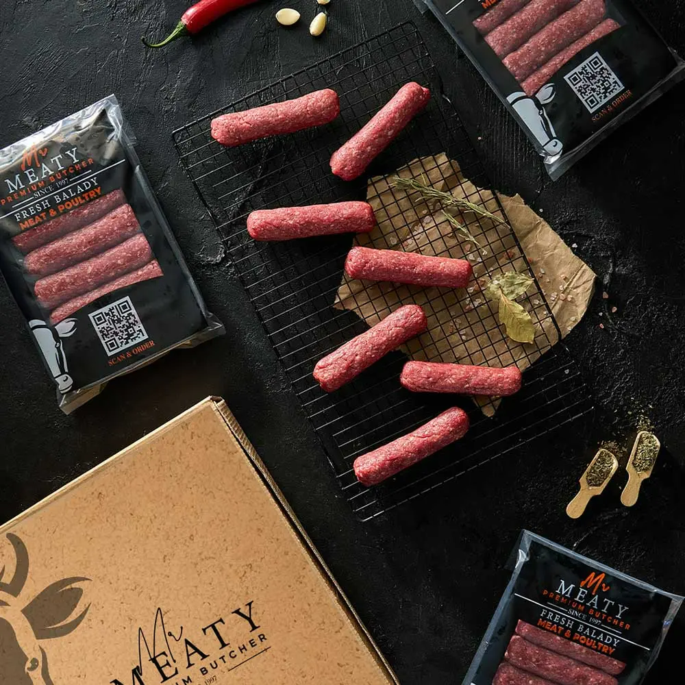 Beef Kofta Rolls - كفتة صينية (500g)