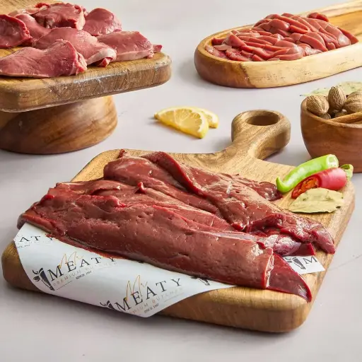 Beef Kidneys & Hearts - قلب و كلاوي (450g)